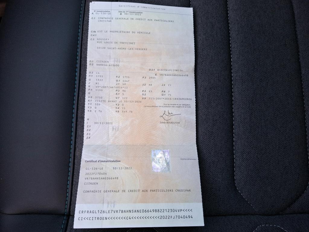 Citroen C4 PureTech 130 S&S BVM6 Feel Pack 2022