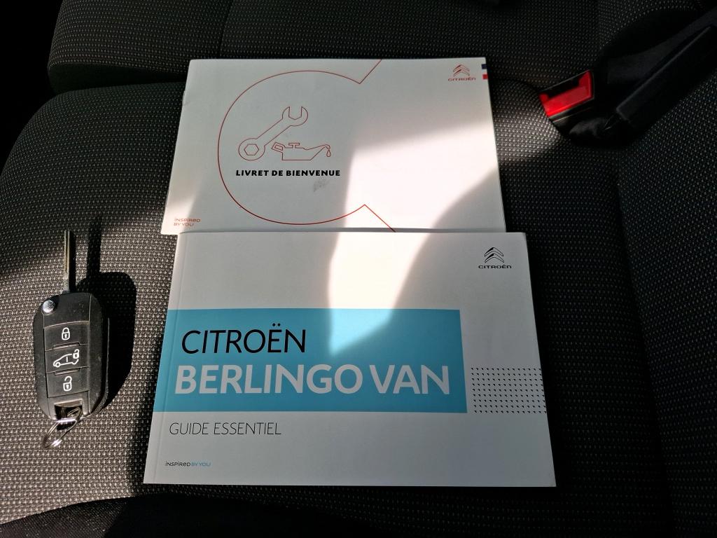 Citroen BERLINGO VAN M 650 BLUEHDI 100 S&S BVM5 CLUB 2021