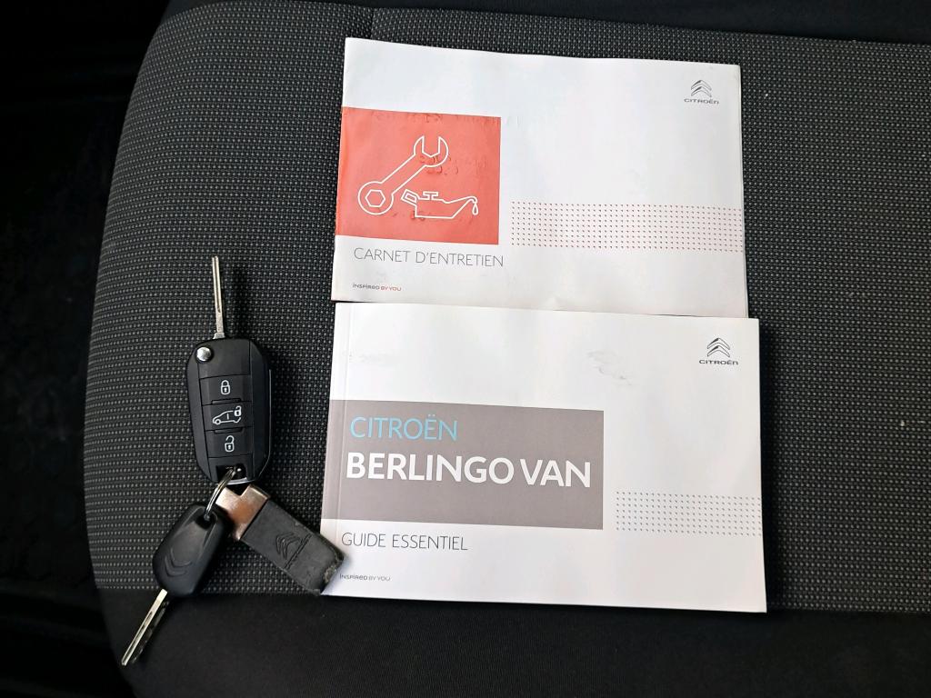 Citroen BERLINGO VAN M 650 BLUEHDI 100 S&S CLUB 2019