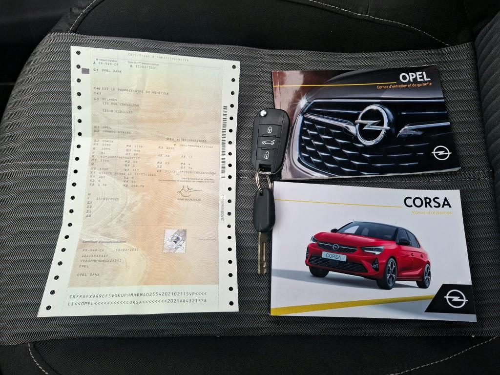 Opel Corsa 1.2 75 ch BVM5 Edition 2021