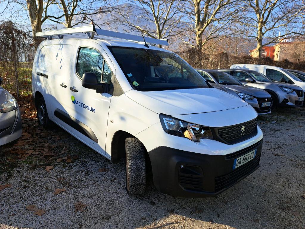 Peugeot PARTNER FOURGON LONG 950 KG BLUEHDI 100 S&S BVM5 ASPHALT 2021