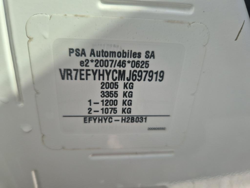 Citroen BERLINGO VAN M 650 BLUEHDI 100 S&S BVM5 CLUB 2021