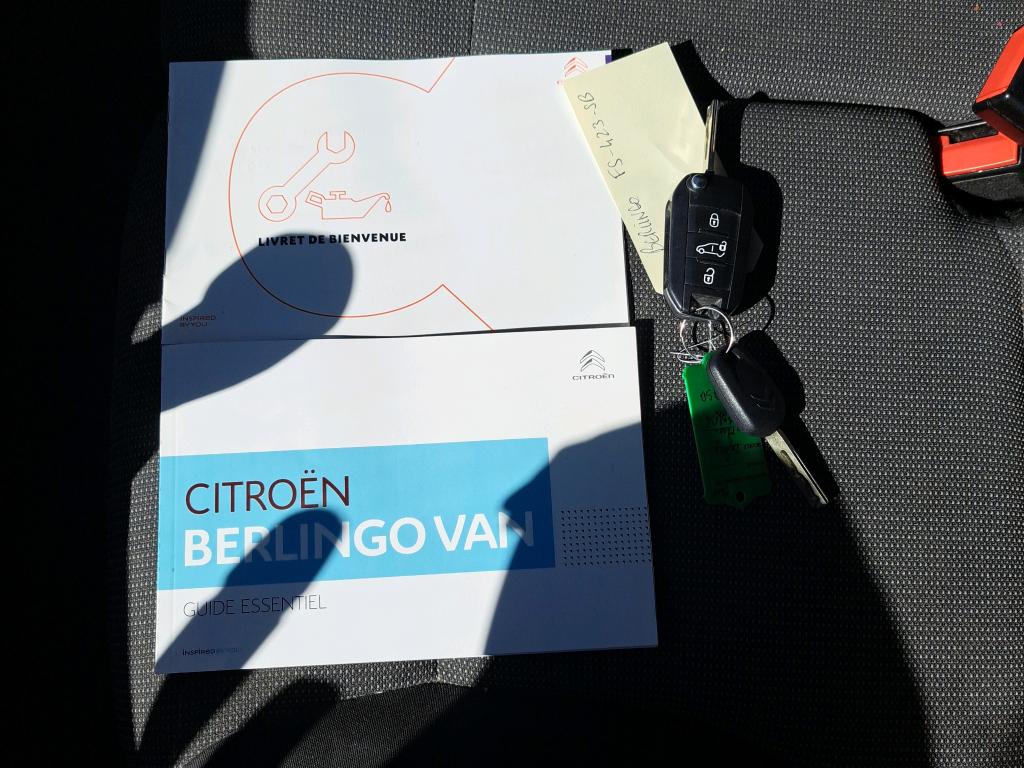 Citroen BERLINGO VAN M 650 BLUEHDI 100 S&S BVM5 CLUB 2020