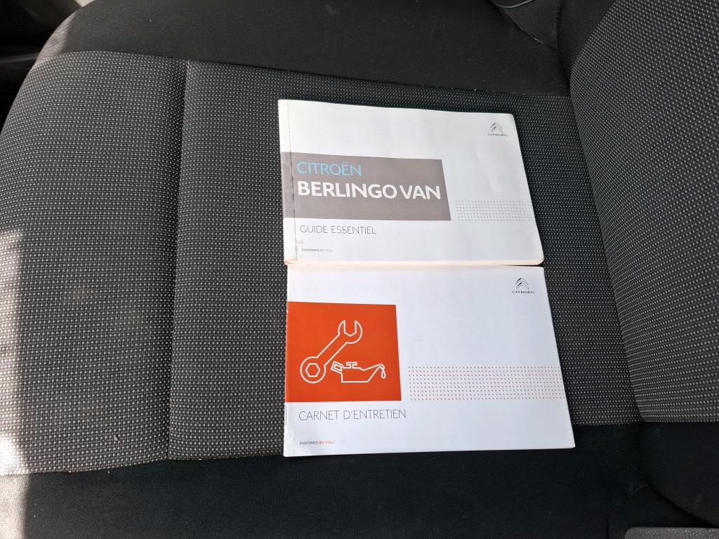 Citroen BERLINGO VAN M 650 BLUEHDI 100 S&S CLUB 2019