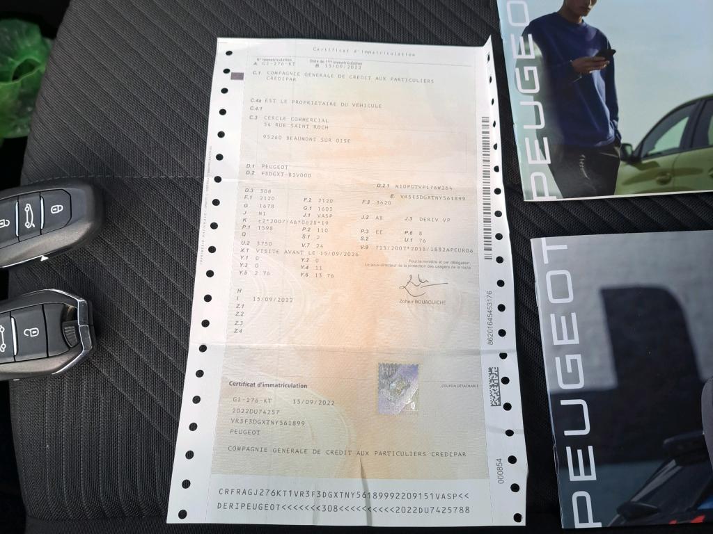 Peugeot 308 PHEV 180 e-EAT8 Active Pack 2022