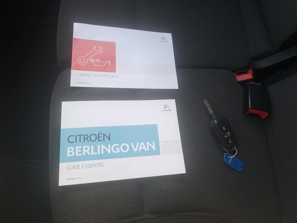 Citroen BERLINGO VAN M 650 BLUEHDI 100 S&S BVM5 CLUB 2020