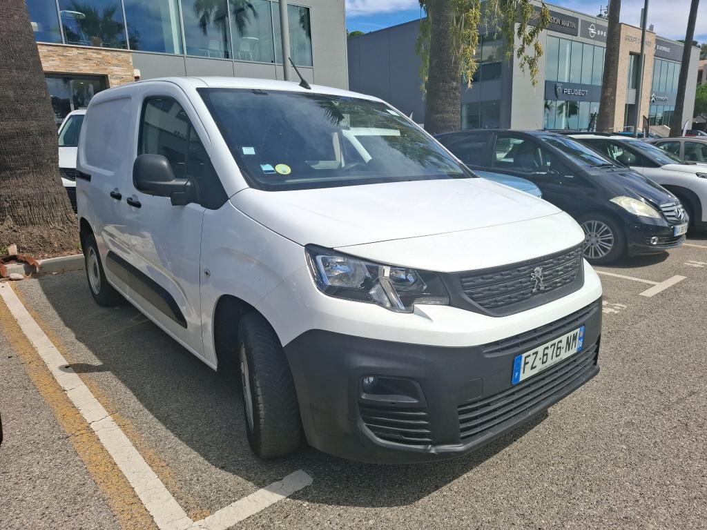 Peugeot PARTNER FOURGON STANDARD 650 KG BLUEHDI 100 S&S BVM5 ASPHALT 2021