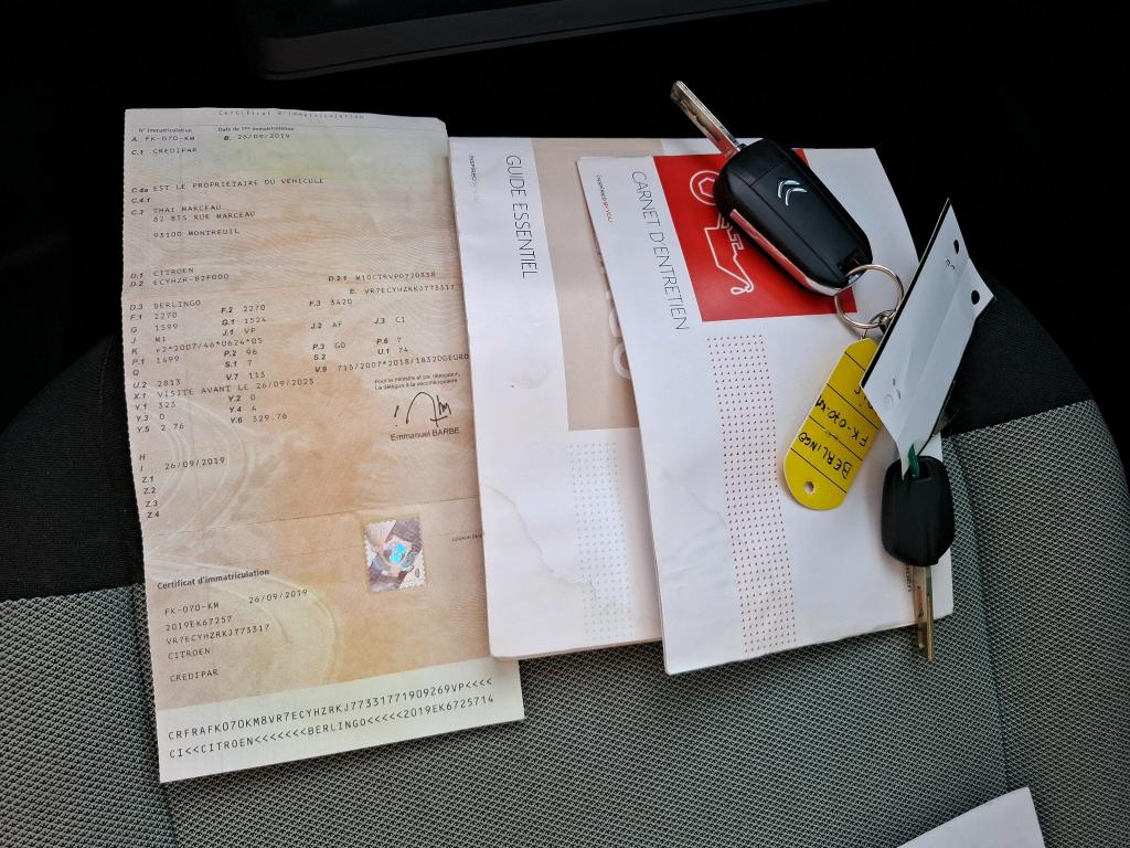 Citroen Berlingo Taille M BlueHDi 130 S&S EAT8 Shine 2019