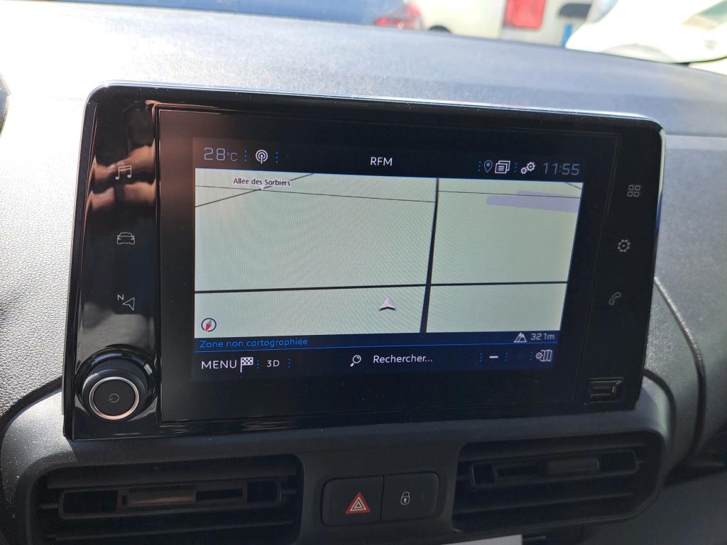 Peugeot PARTNER FOURGON STANDARD 650 KG BLUEHDI 100 S&S BVM5 ASPHALT 2021