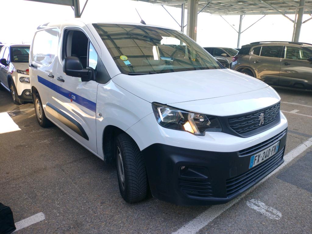 Peugeot PARTNER FOURGON STANDARD 650 KG BLUEHDI 100 S&S BVM5 ASPHALT 2021
