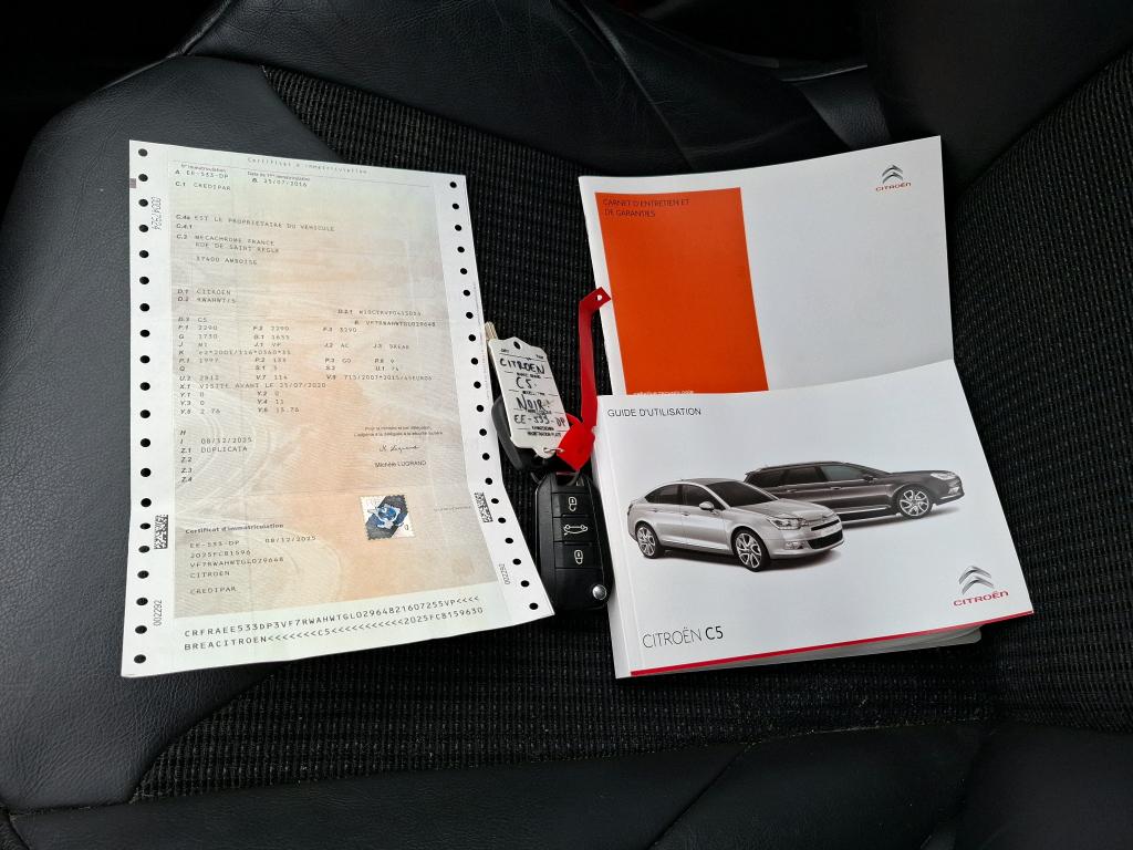 Citroen C5 Tourer BlueHDi 180 S&S EAT6 Hydractive Millenium Business 2016