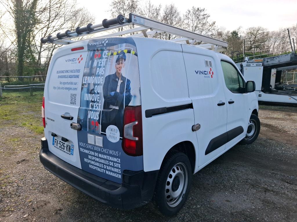 Peugeot PARTNER FOURGON STANDARD 1000 KG BLUEHDI 130 S&S BVM6 PREMIUM 2021