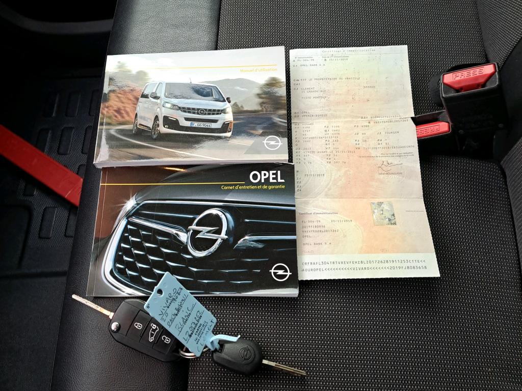 Opel VIVARO FGN L2 2.0 DIESEL 180 CH BVA8 PACK BUSINESS 2019