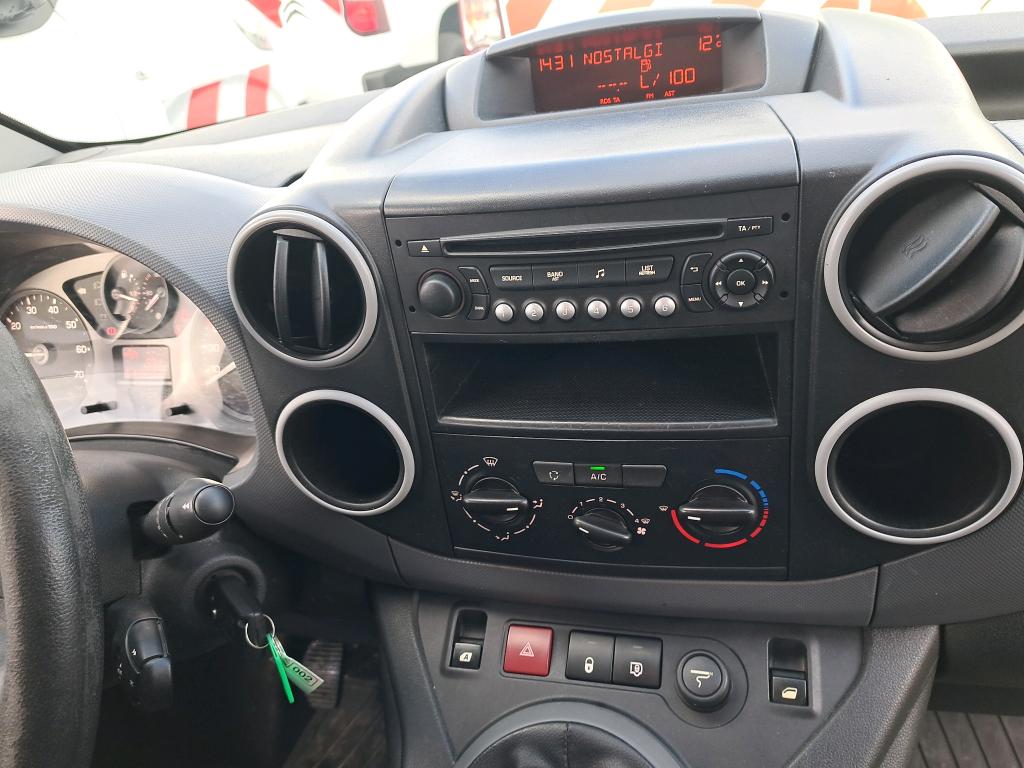 Citroen BERLINGO 20 L1 HDi 75 FAP COURT 625 KG CONFORT 2015