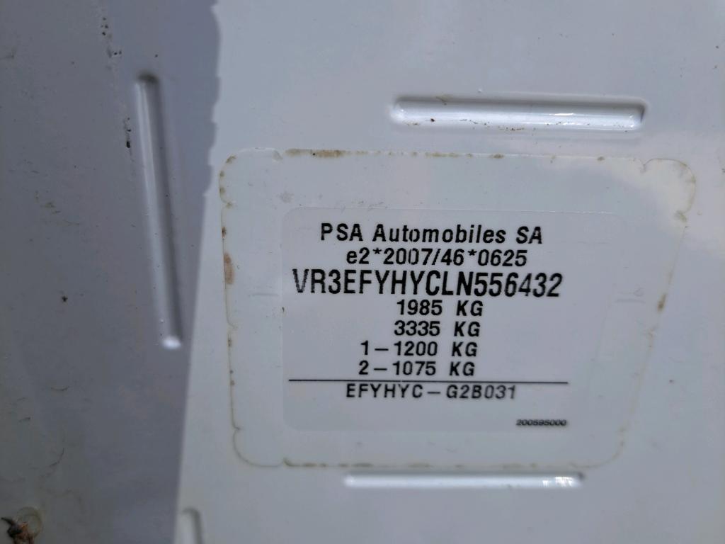 Peugeot PARTNER FOURGON STANDARD 650 KG BLUEHDI 100 S&S BVM5 PREMIUM 2020