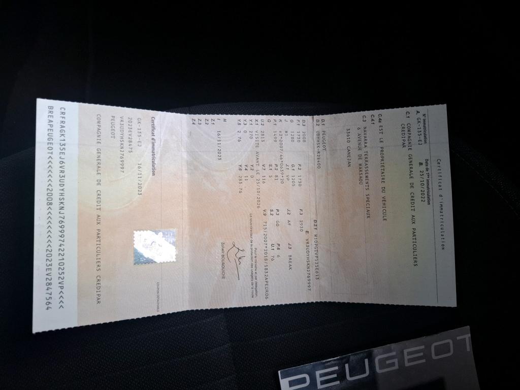 Peugeot 2008 BlueHDi 110 S&S BVM6 Active Pack 2022