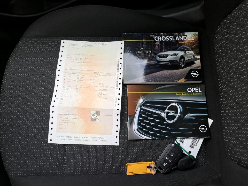 Opel Crossland X 1.2 83 ch Edition 2020