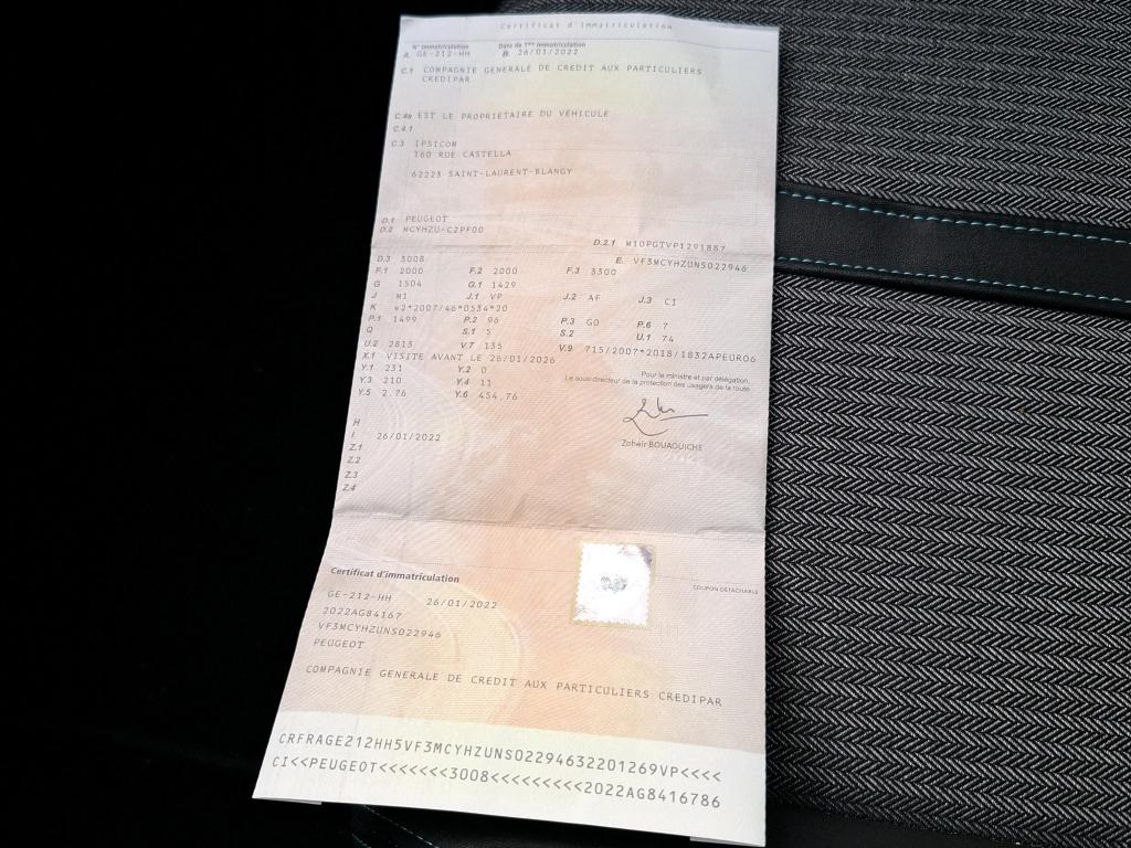 Peugeot 3008 BlueHDi 130ch S&S EAT8 Allure Pack 2022