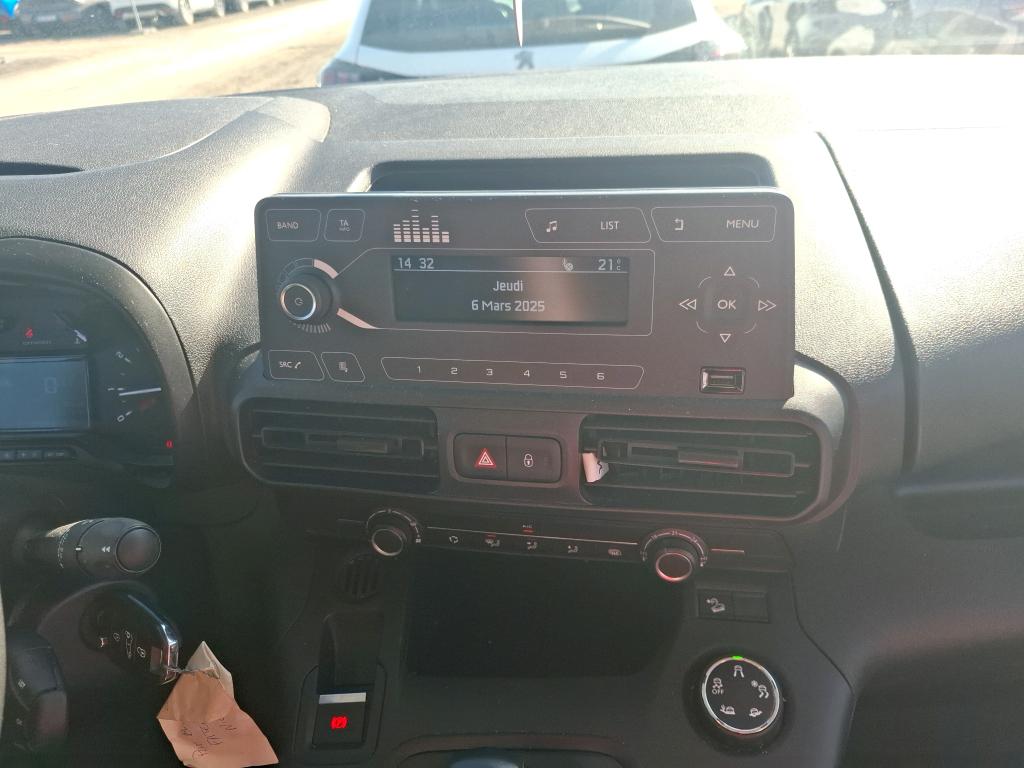 Citroen BERLINGO VAN M 650 BLUEHDI 100 S&S CLUB 2019