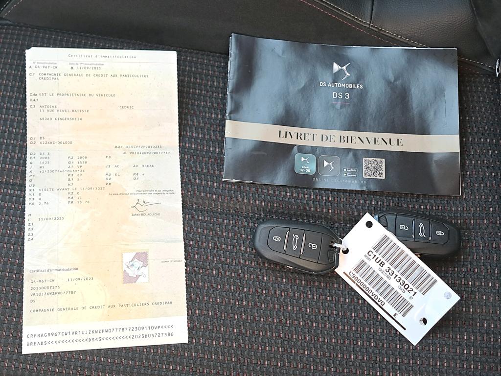DS DS 3 E-Tense Performance Line+ 2023