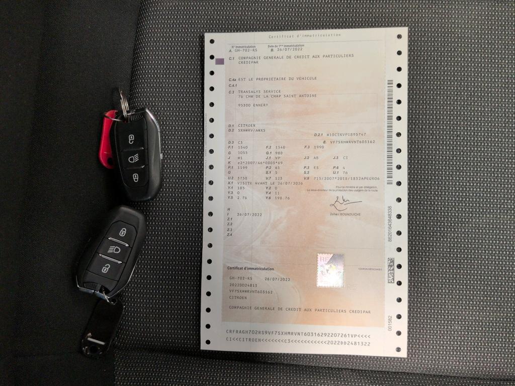 Citroen C3 PureTech 83 S&S BVM5 Shine 2022