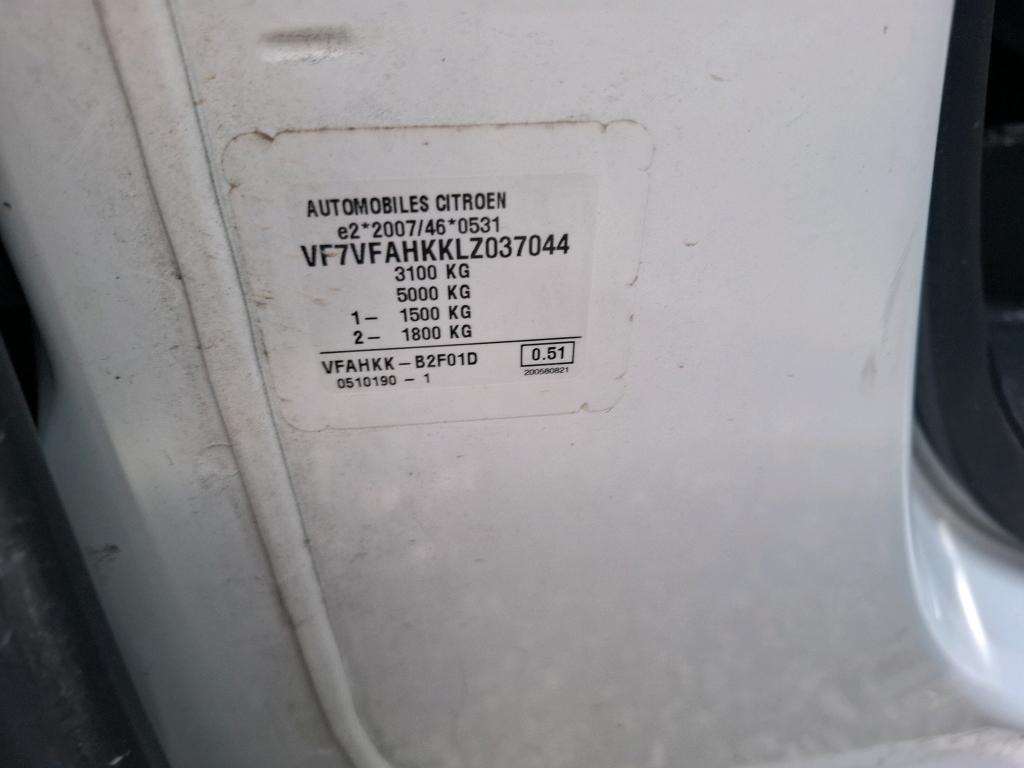 Citroen JUMPY FGN M BLUEHDI 120 S&S BVM6 CLUB 340 NM 2020