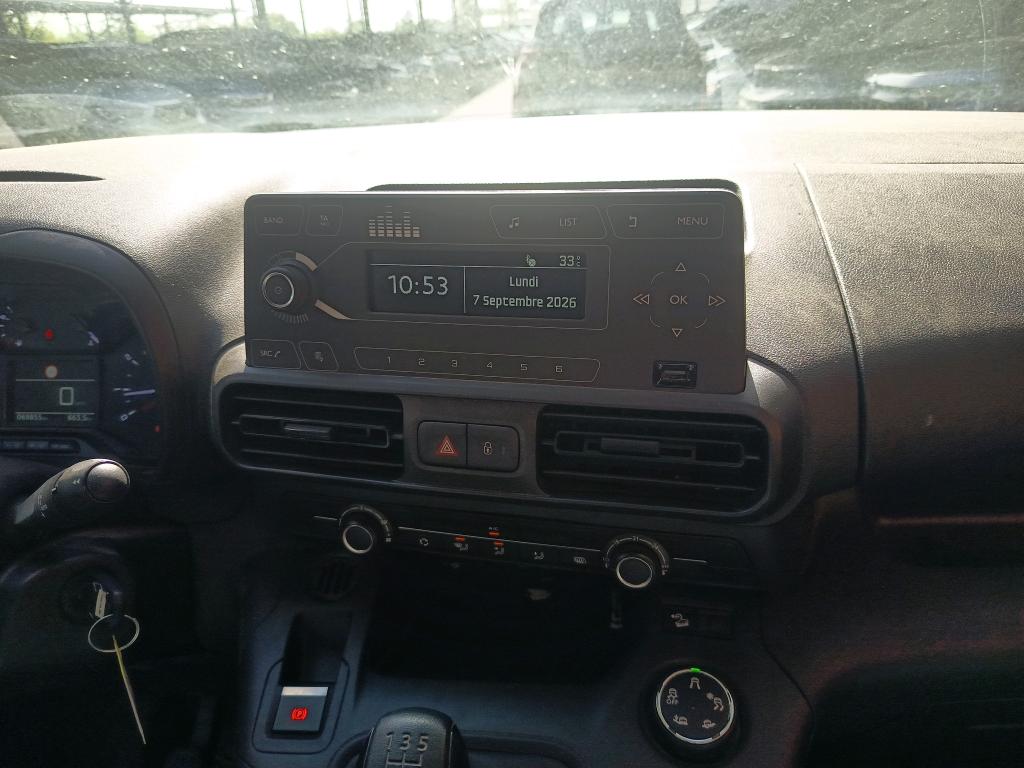 Citroen BERLINGO VAN M 650 BLUEHDI 100 S&S BVM5 CLUB 2019