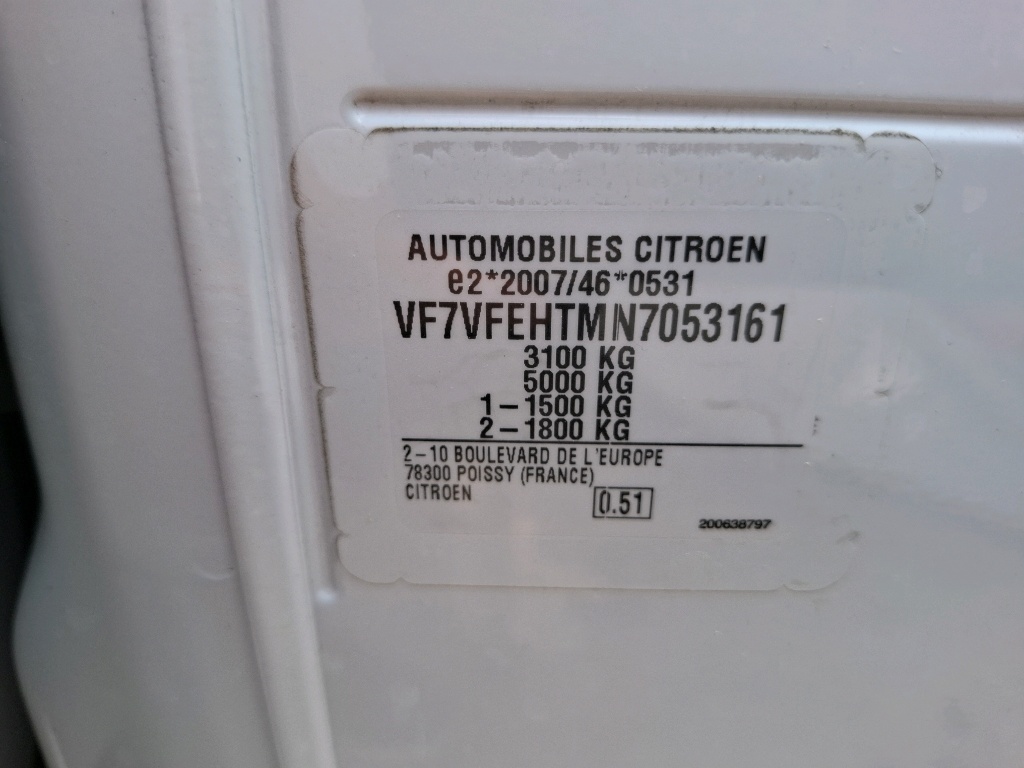 Citroen JUMPY FGN XL BLUEHDI 145 S&S BVM6 DRIVER 2022