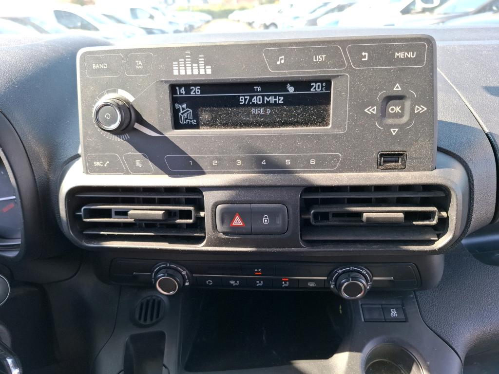Citroen BERLINGO VAN M 650 BLUEHDI 100 S&S CLUB 2019