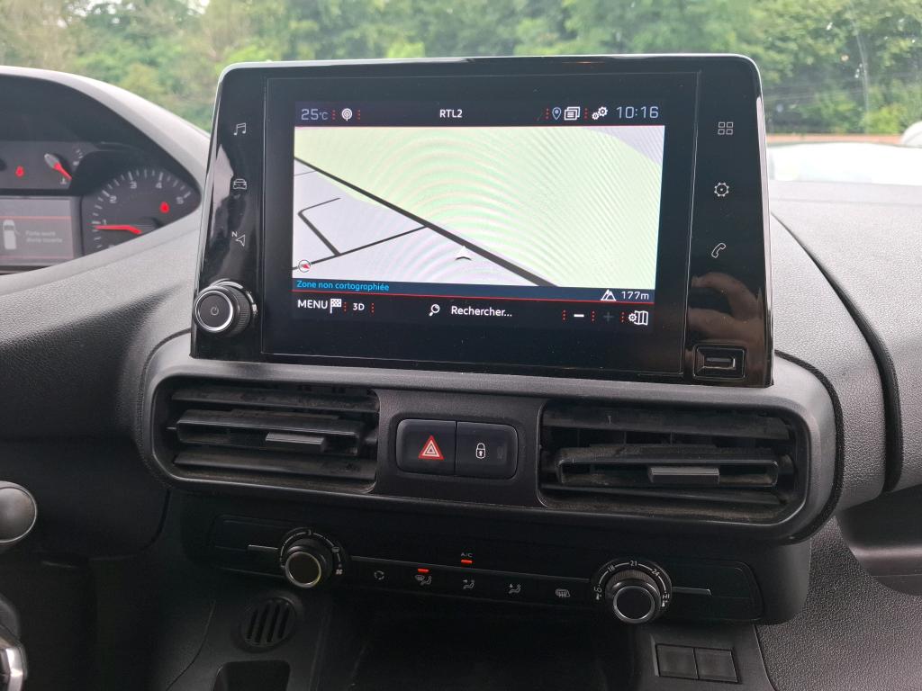 Peugeot PARTNER FOURGON STANDARD 1000 KG BLUEHDI 100 S&S BVM5 ASPHALT 2020