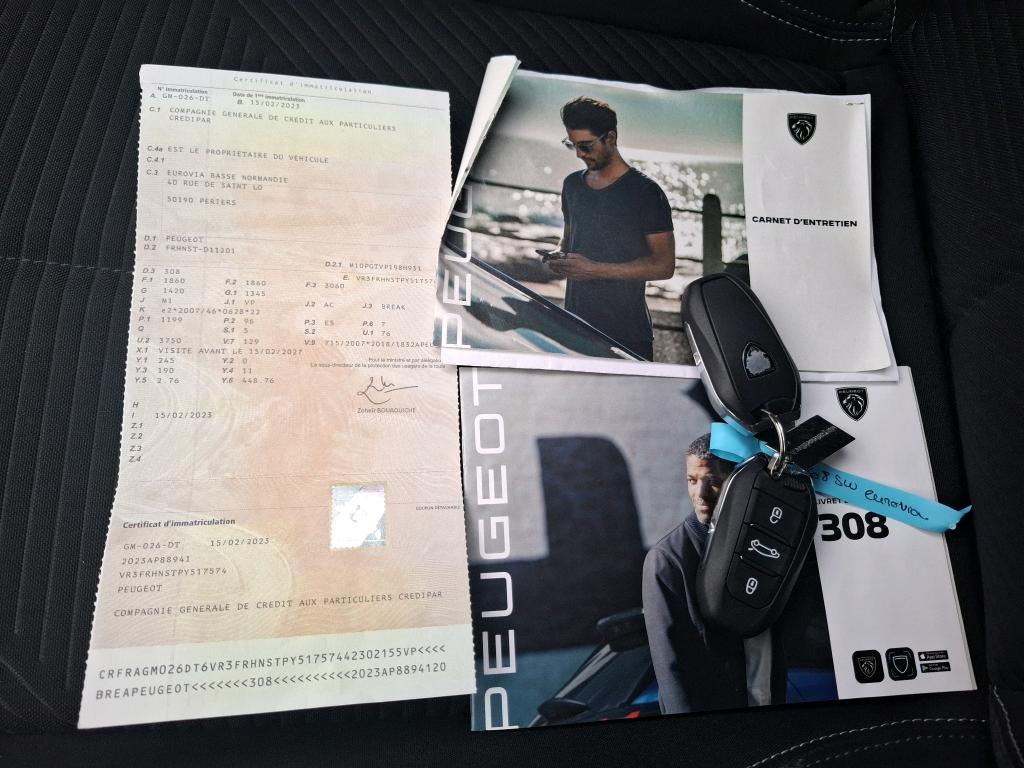 Peugeot 308 SW PureTech 130ch S&S EAT8 Active Pack 2023