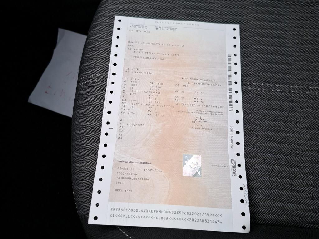 Opel Corsa 1.2 75 ch BVM5 Edition Business 2022