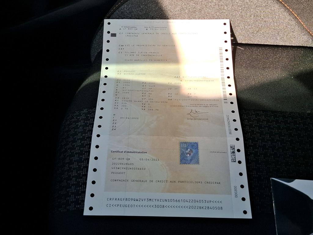 Peugeot 3008 BlueHDi 130ch S&S EAT8 Active Pack 2022