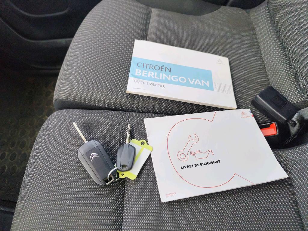 Citroen BERLINGO VAN M 650 BLUEHDI 100 S&S BVM5 CLUB 2020