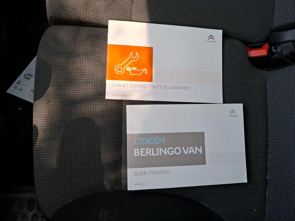 Citroen BERLINGO VAN M 650 BLUEHDI 100 S&S CLUB 2019