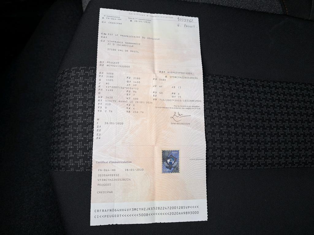 Peugeot 5008 BlueHDi 130ch S&S BVM6 Active Business 2020