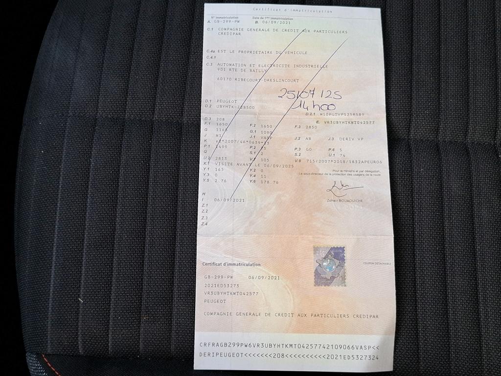 Peugeot 208 BLUEHDI 100 S&S BVM6 ACTIVE BUSINESS R 2021