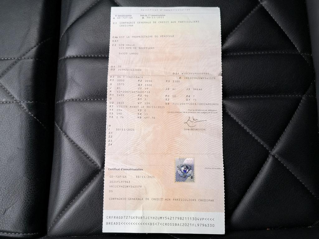 DS DS7 Crossback BlueHDi 130 EAT8 Rivoli 2021