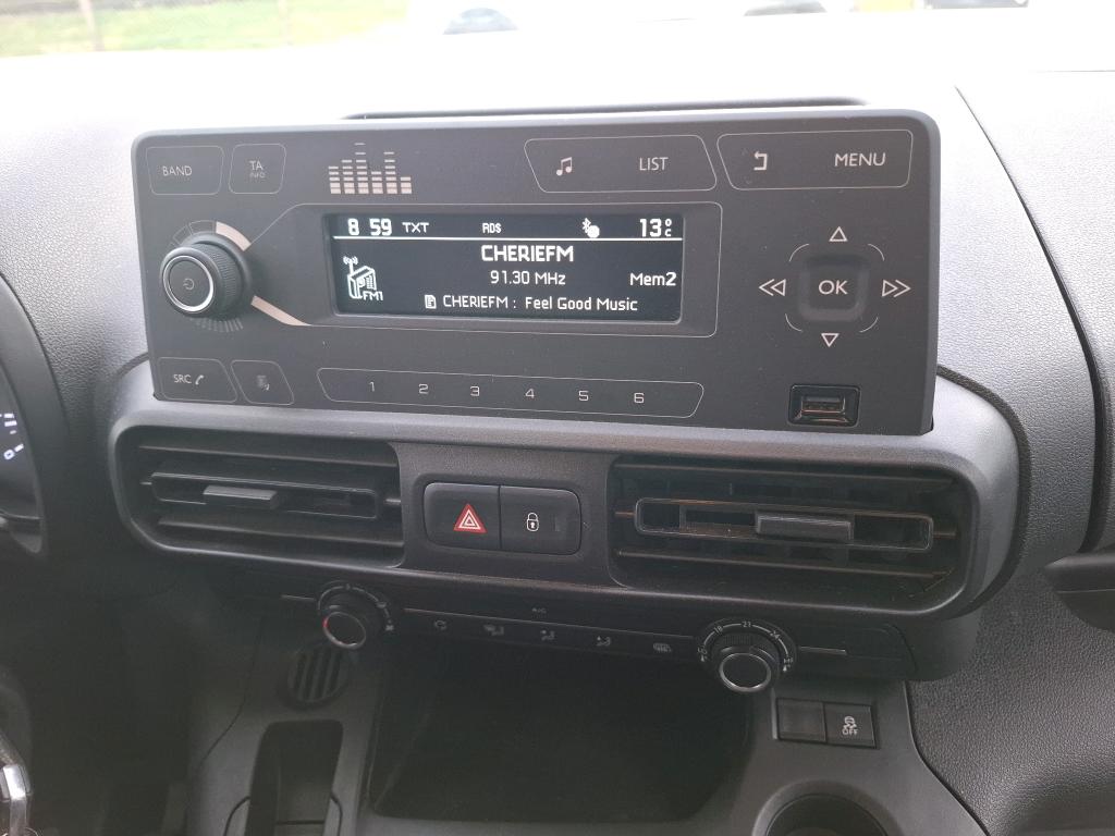 Citroen BERLINGO VAN M 650 BLUEHDI 100 S&S BVM5 CLUB 2020