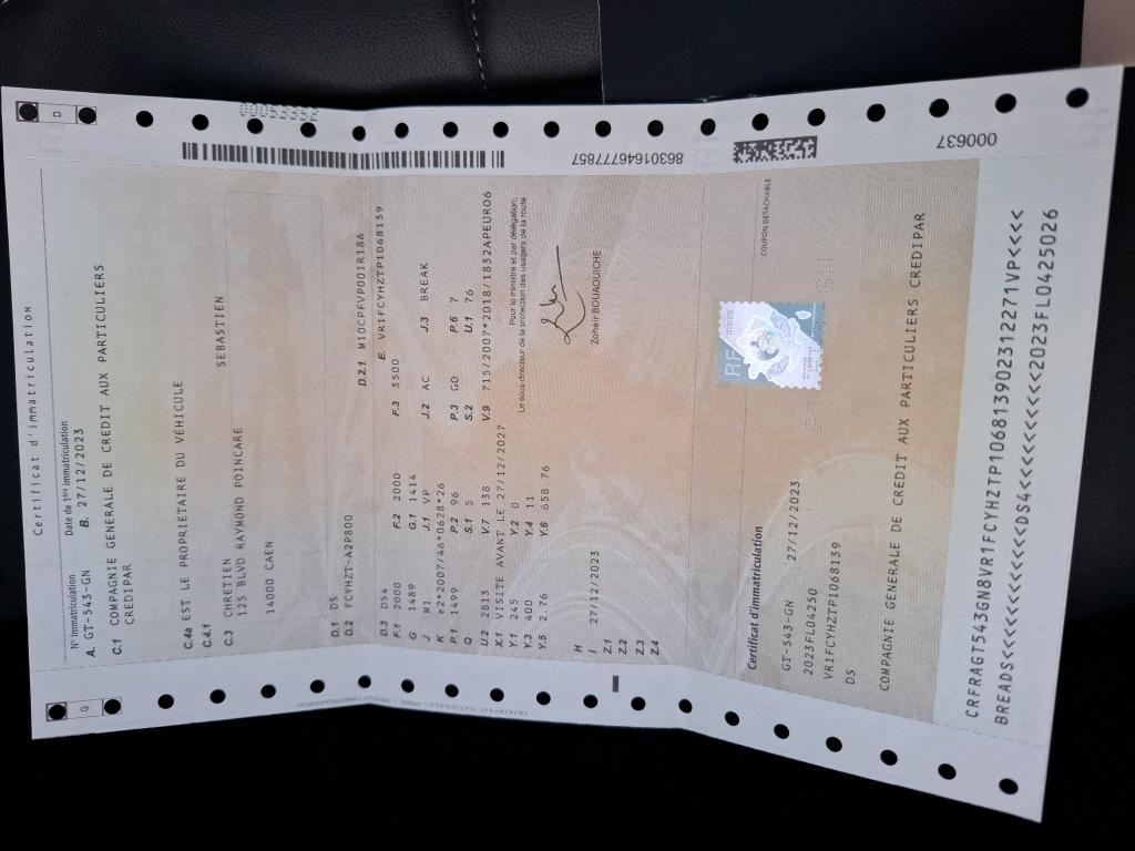 DS DS 4 BlueHDi 130 EAT8 Rivoli 2023