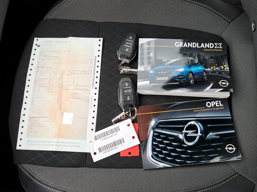 Opel Grandland X 1.2 Turbo 130 ch BVA8 Elegance Business 2021