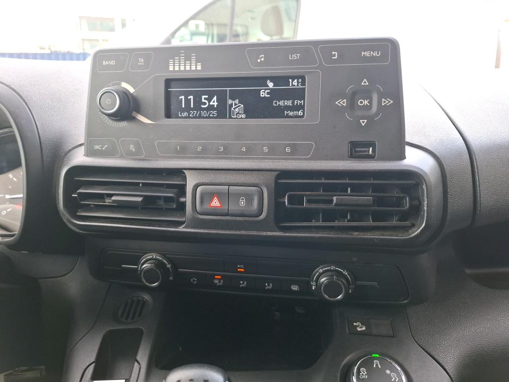 Citroen BERLINGO VAN M 650 BLUEHDI 100 S&S BVM5 CLUB 2021