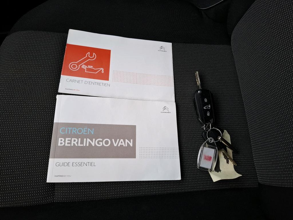 Citroen BERLINGO VAN M 650 BLUEHDI 100 S&S CLUB 2019