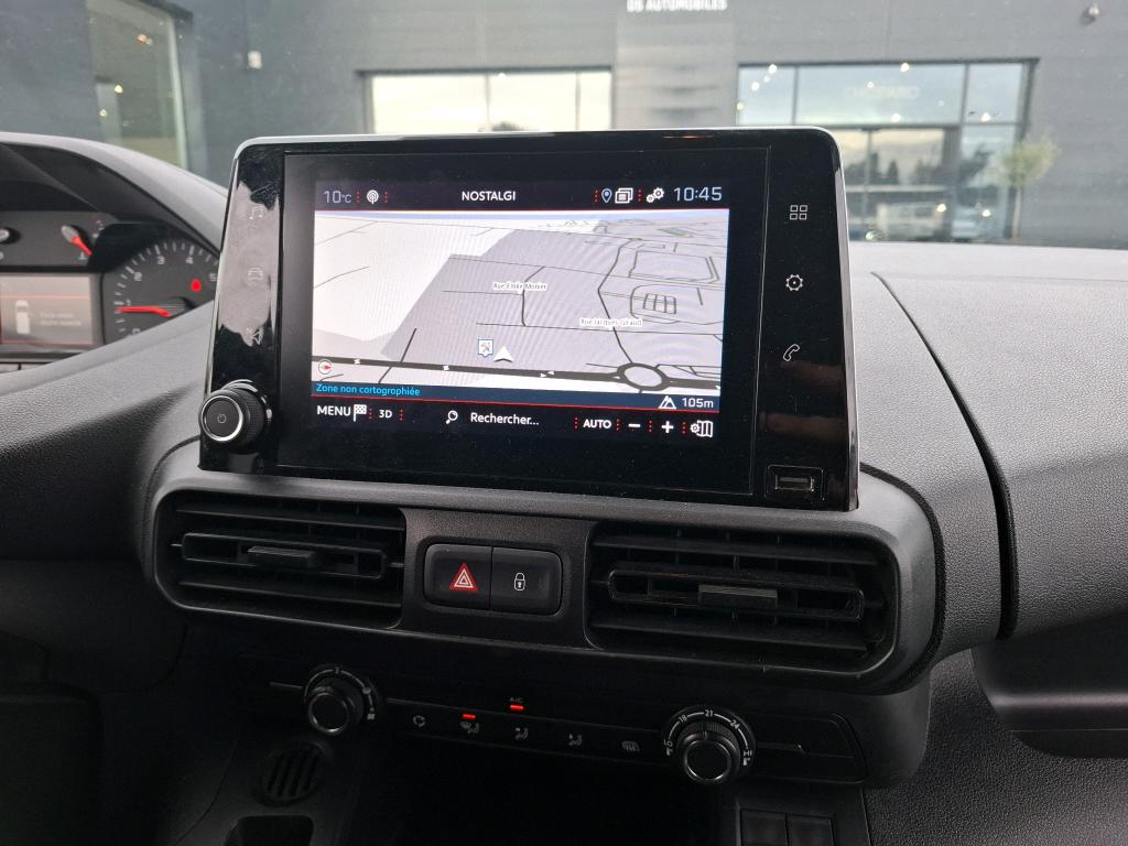 Peugeot PARTNER FOURGON STANDARD 650 KG BLUEHDI 100 S&S BVM5 ASPHALT 2020