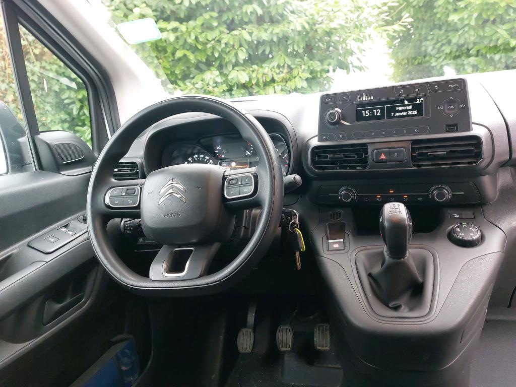 Citroen BERLINGO VAN M 650 BLUEHDI 100 S&S BVM5 DRIVER 2019