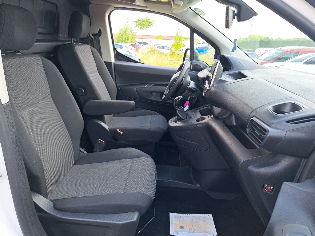 Peugeot PARTNER FOURGON STANDARD 650 KG BLUEHDI 100 BVM5 ASPHALT 2019