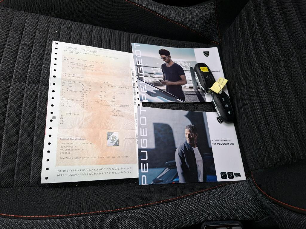 Peugeot 208 ELECTRIQUE 50 KWH 136 ACTIVE BUSINESS R 2022