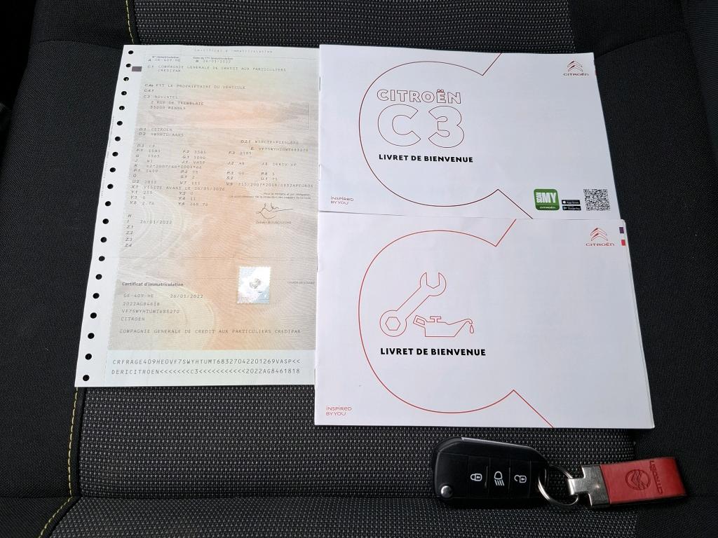 Citroen C3 SOCIETE BLUEHDI 100 S&S BVM6 FEEL NAV 2022