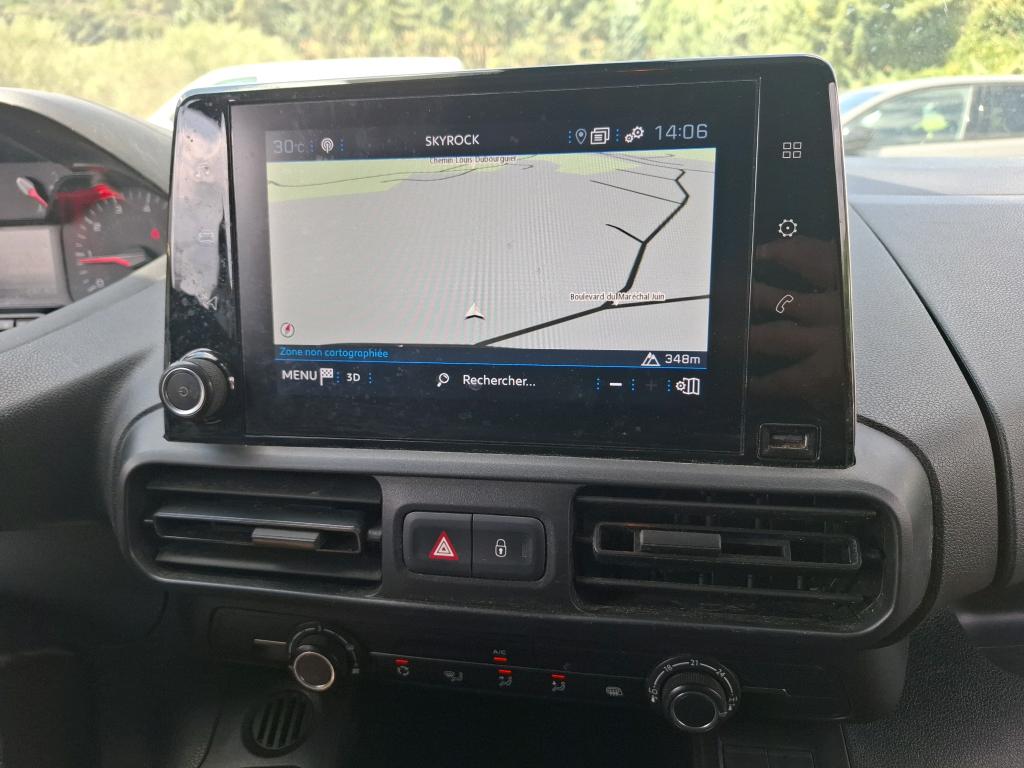 Peugeot PARTNER FOURGON STANDARD 650 KG BLUEHDI 100 S&S BVM5 ASPHALT 2020