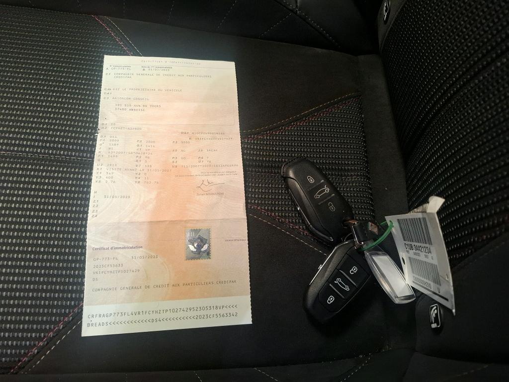 DS DS 4 BlueHDi 130 EAT8 Performance Line+ 2023